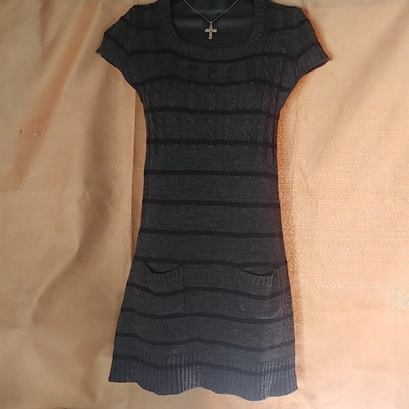 Ambiance Dresses & Skirts - Cable knit Sweater dress